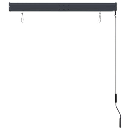 Rullgardin utomhus 120x250 cm antracit