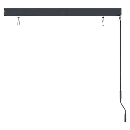 Rullgardin utomhus 140x250 cm blå och vit