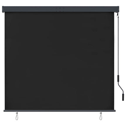 Rullgardin utomhus 160x250 cm antracit