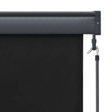 Rullgardin utomhus 160x250 cm antracit