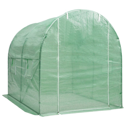 Växthus 4 m² 2x2x2 m