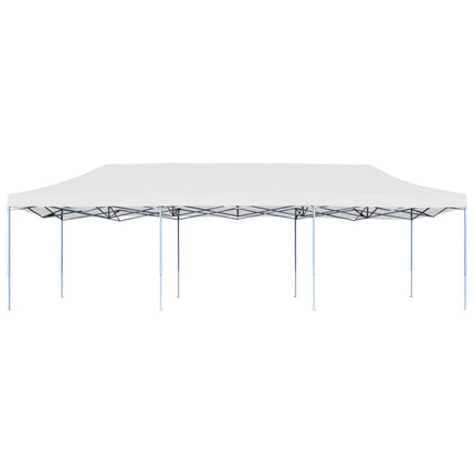 Pop-Up hopfällbart partytält 3x9 m vit