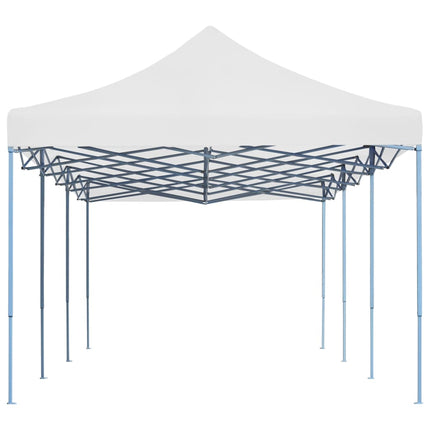 Pop-Up hopfällbart partytält 3x9 m vit
