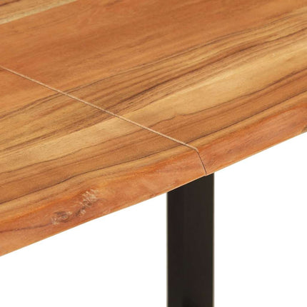 Matbord 140x70x76 cm massivt akaciaträ