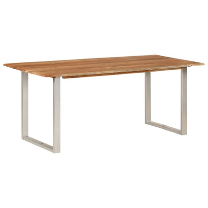 Matbord 180x90x76 cm massivt akaciaträ