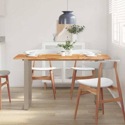 Matbord 140x70x76 cm massivt akaciaträ