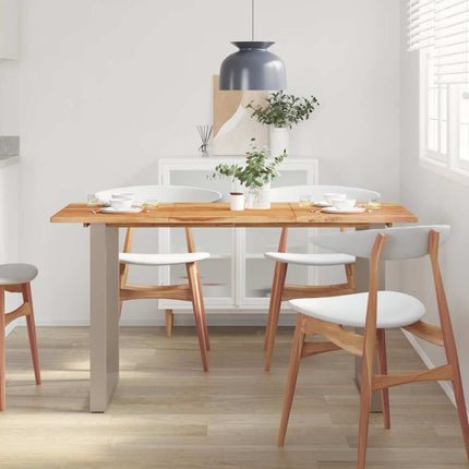 Matbord 140x70x76 cm massivt akaciaträ