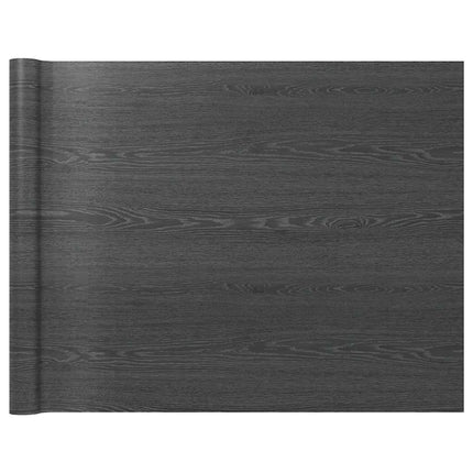 Dekorplast mörkt trä 500x90 cm PVC