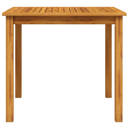 Trädgårdsbord 85x85x74 cm massivt akaciaträ