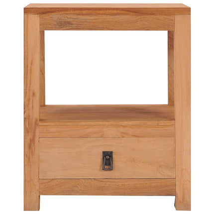 Sängbord 40x30x50 cm massiv teak