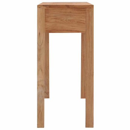 Avlastningsbord 110x35x75 cm massiv teak