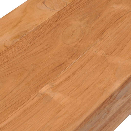 Avlastningsbord 110x35x75 cm massiv teak