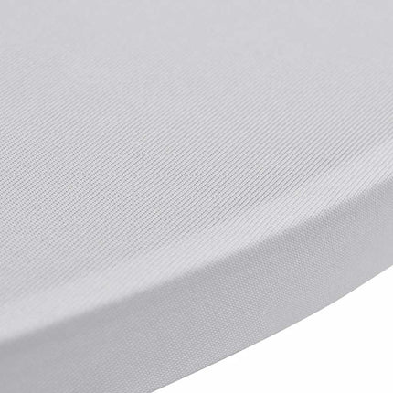 Överdrag till ståbord Ø70 cm vit stretch 4 st