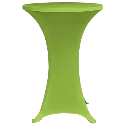 Bordsöverdrag 4 st 80 cm stretch grön