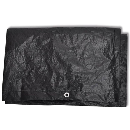 Överdrag för trädgårdsmöbler 2 st 8 öljetter 172x113cm