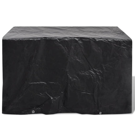 Överdrag för trädgårdsmöbler 2 st 8 öljetter 140x70x90 cm