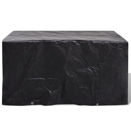 Överdrag för trädgårdsmöbler 2 st 8 öljetter 180x70x90 cm