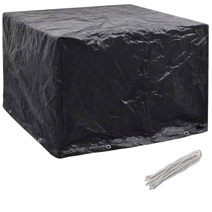 Överdrag för trädgårdsmöbler 2 st 8 öljetter 122x112x98 cm