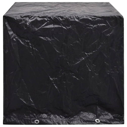 Överdrag för trädgårdsmöbler 2 st 8 öljetter 122x112x98 cm