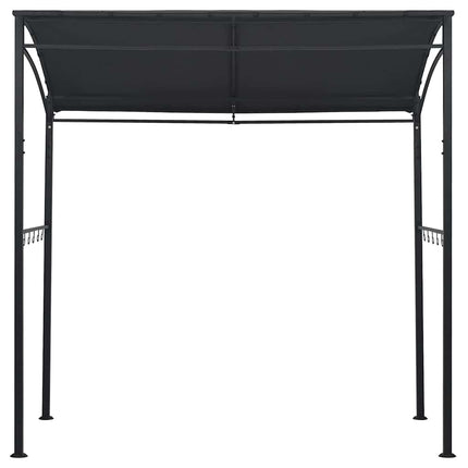Grilltält 215x150x220 cm antracit stål