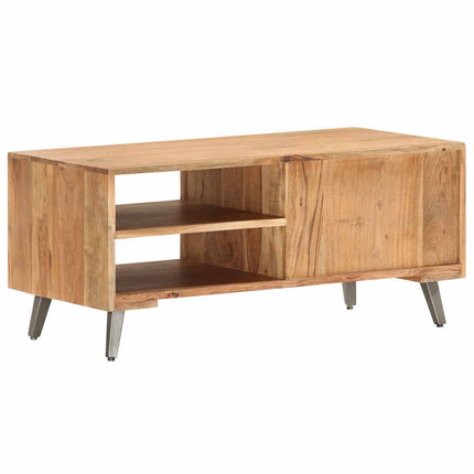 Soffbord 90x45x40 cm massivt akaciaträ