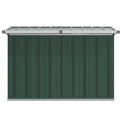 Förvaringslåda för trädgården grön 109x67x65 cm