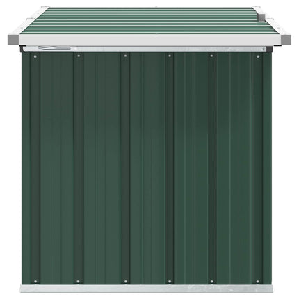 Förvaringslåda för trädgården grön 109x67x65 cm