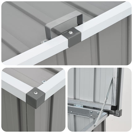 Dynbox grå 129x67x65 cm