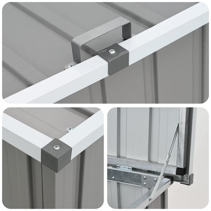 Dynbox grå 150x101x91 cm