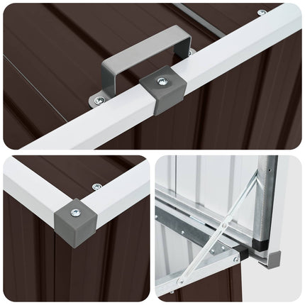 Dynbox brun 149x99x93 cm