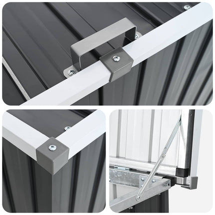 Dynbox antracit 171x99x93 cm