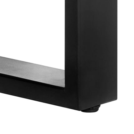 Matbord 160x80x75 cm massivt återvunnet trä