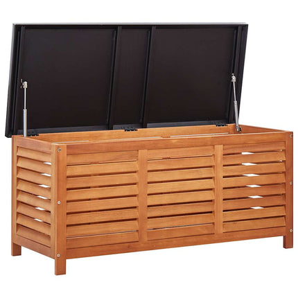Dynbox 117x50x55 cm massivt eukalyptusträ