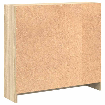 Bokhylla Sonoma ek 80x24x75 cm konstruerat trä