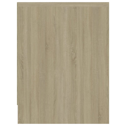 Sängbord 2 st sonoma-ek 40x30x40 cm konstruerat trä