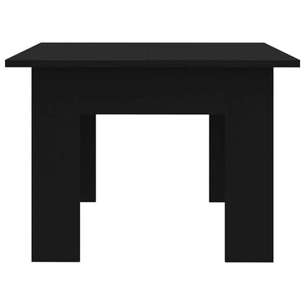 Soffbord svart 100x60x42 cm konstruerat trä