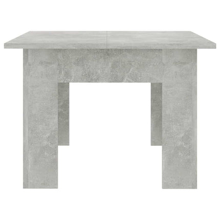 Soffbord betonggrå 100x60x42 cm konstruerat trä
