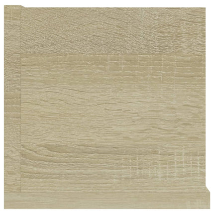 CD-hylla sonama-ek 100x18x18 cm konstruerat trä
