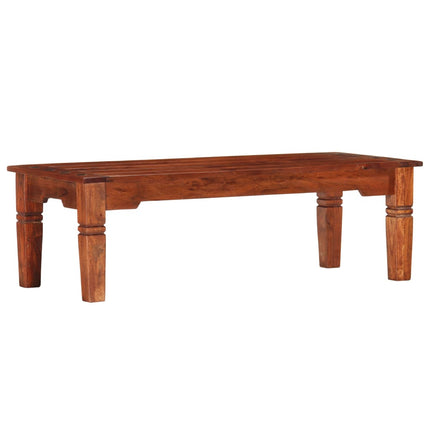 Soffbord 110x50x35 cm massivt akaciaträ