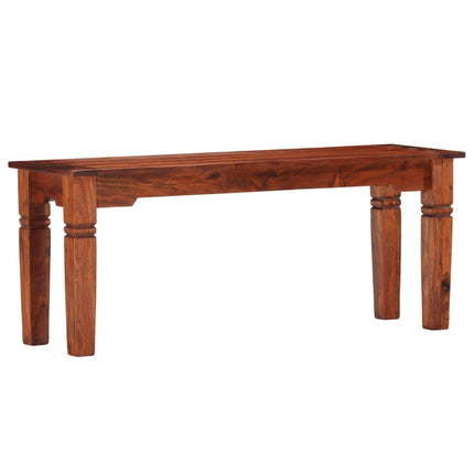Bänk 110 cm massivt akaciaträ