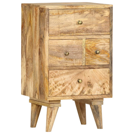 Sängbord 36x30x60 cm massivt mangoträ