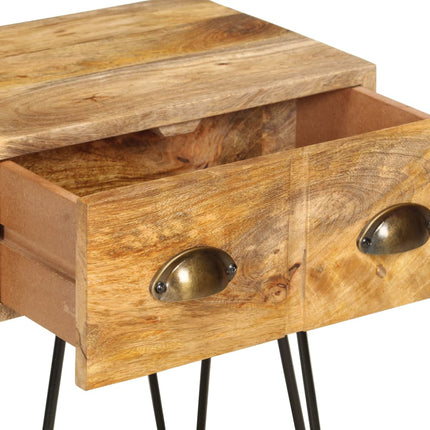 Sängbord 40x30x50 cm massivt mangoträ