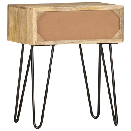 Sängbord 40x30x50 cm massivt mangoträ