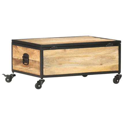 Soffbord 70x50x33 cm massivt mangoträ
