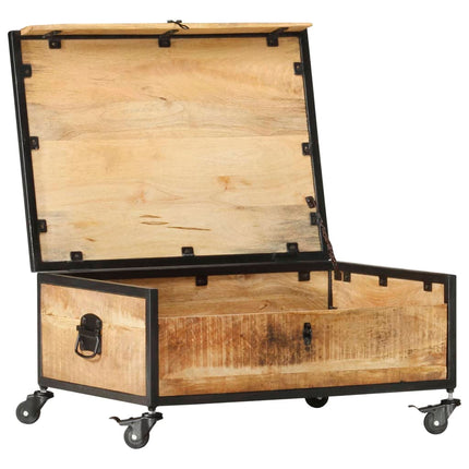 Soffbord 70x50x33 cm massivt mangoträ