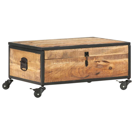 Soffbord 70x50x33 cm massivt mangoträ