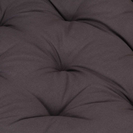 Dyna till pallsoffa bomull 120x40x7 cm antracit