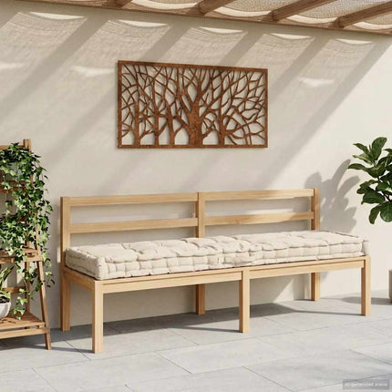 Dyna till pallsoffa bomull 120x40x7 cm beige
