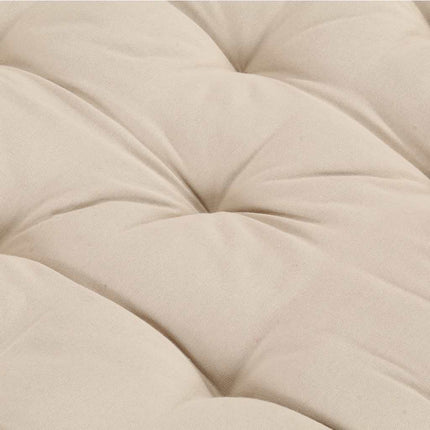 Dyna till pallsoffa bomull 120x40x7 cm beige