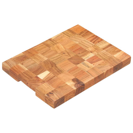 Skärbräda 40x30x3,8 cm massivt akaciaträ